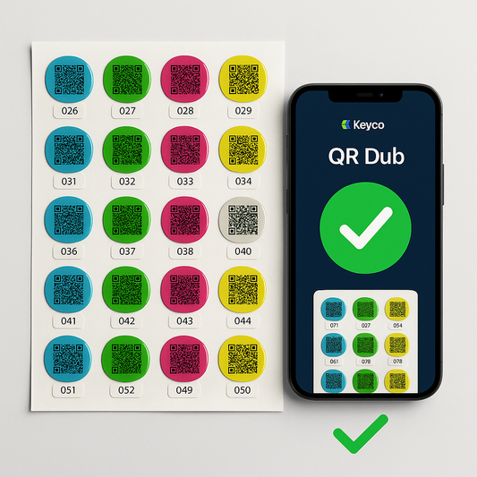 Keyco QR Dub Sheet - 25 Count